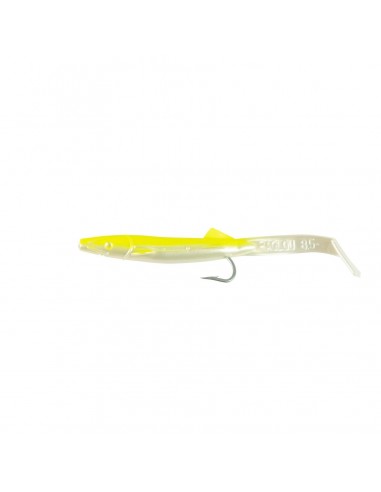Leurre Raglou 120mm de pêche au bar Nacré Jaune Chartreuse (CH)