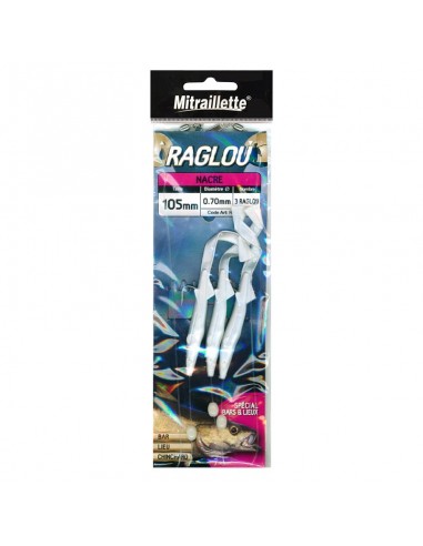 Mitraillette de 3 Leurres Raglou 105mm AYU