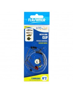 Montage CLIP Flashmer 2 hameçons n°2