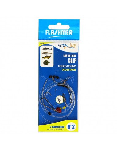 Montage CLIP Flashmer 2 hameçons n°2