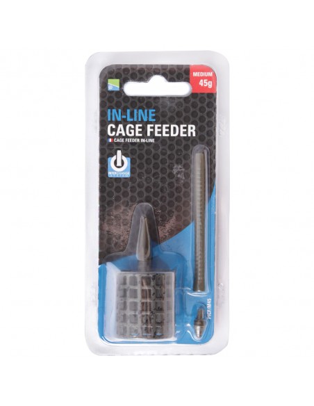 Cage feeder In-Line MEDIUM 45g Preston Innovations