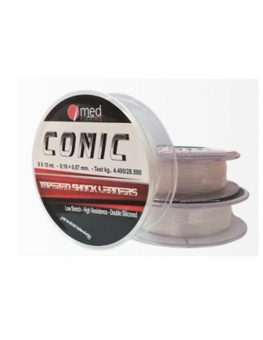 Arraches coniques shock Leader CONIC Med Fishing (5x15m)