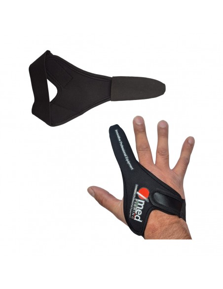 Doigtier de lancer avec maintien poignet Med Fishing