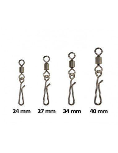 Agrafe rapide rolling hanging Med Fishing (x10)