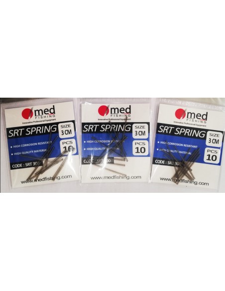 Ressorts de réglage SRT Spring Med Fishing (x10)