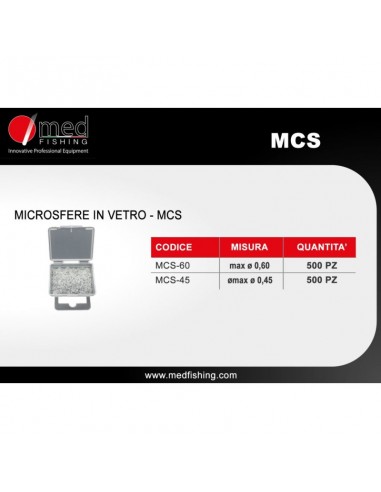 Micro perles en verre Med Fishing (x500)