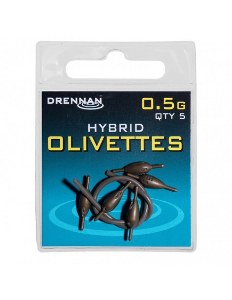 Olivettes interchangeables Lock & Slide Drennan