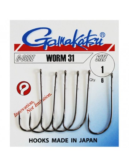 Hameçon Worm 31 Gamakatsu