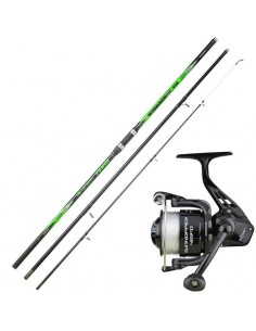 Ensemble Canne mer Surfcasting Windback Power MN 4m20 +...