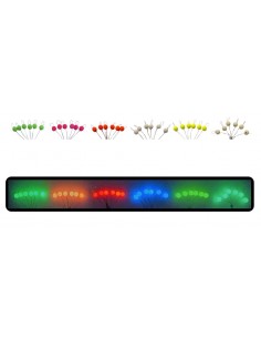 Perles flottantes rondes 5mm LUMINOUS floating ball Med Fishing (x12)