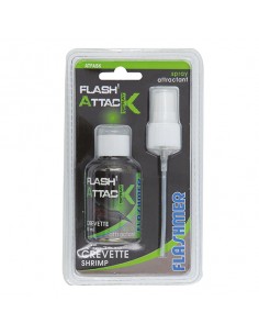 Attractant spray Flash Attack CREVETTE Flashmer (50ml)