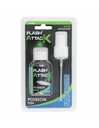 Attractant spray Flash Attack POISSON Flashmer (50ml)
