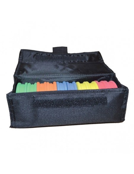 Housse + 10 Plioirs ronds EVA Winder Case Tronixpro